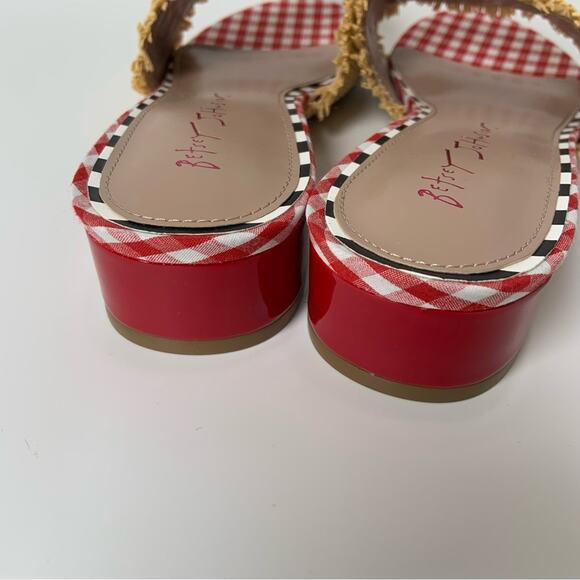Betsey Johnson Lindyy Fruit Slide Sandals Summer Size 9.5 NEW - Picture 8 of 13